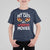 I Just Want To Pet Cats And Watch Horror Movies T Shirt For Kid - Wonder Print Shop