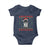 Funny Xmas Black Cat Baby Onesie Christmas Tree Killer Santa Kitten - Wonder Print Shop