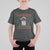 Funny Xmas Black Cat T Shirt For Kid Christmas Tree Killer Santa Kitten - Wonder Print Shop