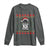 Funny Xmas Black Cat Long Sleeve Shirt Christmas Tree Killer Santa Kitten - Wonder Print Shop