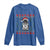 Funny Xmas Black Cat Long Sleeve Shirt Christmas Tree Killer Santa Kitten - Wonder Print Shop