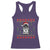 Funny Xmas Black Cat Racerback Tank Top Christmas Tree Killer Santa Kitten - Wonder Print Shop