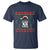 Funny Xmas Black Cat T Shirt Christmas Tree Killer Santa Kitten - Wonder Print Shop
