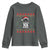 Funny Xmas Black Cat Youth Sweatshirt Christmas Tree Killer Santa Kitten - Wonder Print Shop