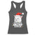 Funny Xmas Grumpy Cat Racerback Tank Top Christmas Tree Killer Santa Kitten - Wonder Print Shop