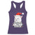 Funny Xmas Grumpy Cat Racerback Tank Top Christmas Tree Killer Santa Kitten - Wonder Print Shop