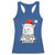 Funny Xmas Grumpy Cat Racerback Tank Top Christmas Tree Killer Santa Kitten - Wonder Print Shop