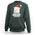 Funny Xmas Grumpy Cat Sweatshirt Christmas Tree Killer Santa Kitten - Wonder Print Shop