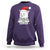 Funny Xmas Grumpy Cat Sweatshirt Christmas Tree Killer Santa Kitten - Wonder Print Shop