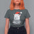 Funny Xmas Grumpy Cat T Shirt For Women Christmas Tree Killer Santa Kitten - Wonder Print Shop