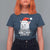 Funny Xmas Grumpy Cat T Shirt For Women Christmas Tree Killer Santa Kitten - Wonder Print Shop