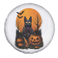 Cool German Shepherd Police Dog Celebrate Halloween Spare Tire Cover - Wonder Print Shop