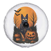 Cool German Shepherd Police Dog Celebrate Halloween Spare Tire Cover - Wonder Print Shop