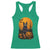 Cool German Shepherd Police Dog Celebrate Halloween Racerback Tank Top - Wonder Print Shop