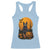 Cool German Shepherd Police Dog Celebrate Halloween Racerback Tank Top - Wonder Print Shop