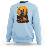 Cool German Shepherd Police Dog Celebrate Halloween Sweatshirt - Wonder Print Shop