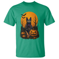 Cool German Shepherd Police Dog Celebrate Halloween T Shirt - Wonder Print Shop