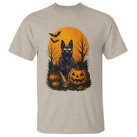 Cool German Shepherd Police Dog Celebrate Halloween T Shirt - Wonder Print Shop