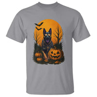Cool German Shepherd Police Dog Celebrate Halloween T Shirt - Wonder Print Shop