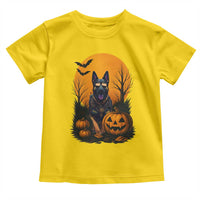 Cool German Shepherd Police Dog Celebrate Halloween Toddler T Shirt - Wonder Print Shop