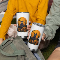 Cool German Shepherd Police Dog Celebrate Halloween Tumbler Cup