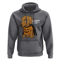 Halloween Dachshund Dog Hoodie Did Somebody Say Treat Meme - Wonder Print Shop