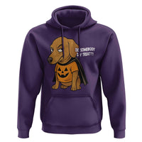 Halloween Dachshund Dog Hoodie Did Somebody Say Treat Meme - Wonder Print Shop