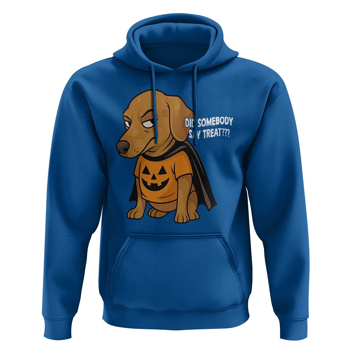 Halloween Dachshund Dog Hoodie Did Somebody Say Treat Meme - Wonder Print Shop