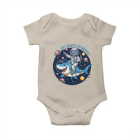 Funny Space Cat Wants Astronaut Baby Onesie Sharks Sci fi Fan Universe - Wonder Print Shop