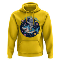 Funny Space Cat Wants Astronaut Hoodie Sharks Sci fi Fan Universe - Wonder Print Shop