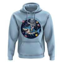 Funny Space Cat Wants Astronaut Hoodie Sharks Sci fi Fan Universe - Wonder Print Shop