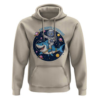 Funny Space Cat Wants Astronaut Hoodie Sharks Sci fi Fan Universe - Wonder Print Shop