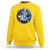 Funny Space Cat Wants Astronaut Sweatshirt Sharks Sci fi Fan Universe - Wonder Print Shop