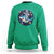 Funny Space Cat Wants Astronaut Sweatshirt Sharks Sci fi Fan Universe - Wonder Print Shop