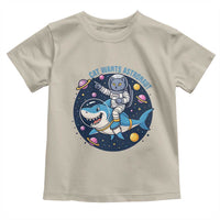 Funny Space Cat Wants Astronaut Toddler T Shirt Sharks Sci fi Fan Universe - Wonder Print Shop