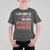 Funny Just Want To Pet Cats And Watch Horror Movies T Shirt For Kid - Wonder Print Shop