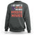 Funny Just Want To Pet Cats And Watch Horror Movies Sweatshirt - Wonder Print Shop