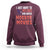 Funny Just Want To Pet Cats And Watch Horror Movies Sweatshirt - Wonder Print Shop