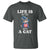 Halloween Kitty T Shirt Cute Life Is Better With A Cat - Wonder Print Shop