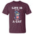 Halloween Kitty T Shirt Cute Life Is Better With A Cat - Wonder Print Shop