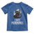 Funny I Hate Mornings Toddler T Shirt Cute Lazy Cat Drink Coffee - Wonder Print Shop