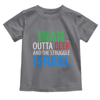 Iran And Israel Political Satire Toddler T Shirt The Great Beer Struggle