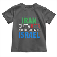 Iran And Israel Political Satire Toddler T Shirt The Great Beer Struggle