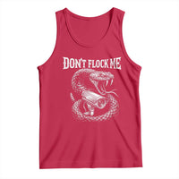 Anti Surveillance Camera Rattlesnake Tank Top Dont Flock Me