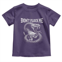 Anti Surveillance Camera Rattlesnake Toddler T Shirt Dont Flock Me