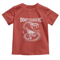 Anti Surveillance Camera Rattlesnake Toddler T Shirt Dont Flock Me