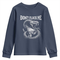 Anti Surveillance Camera Rattlesnake Youth Sweatshirt Dont Flock Me
