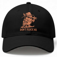 Funny Bird Watching Detective Birdwatcher Baseball Cap Dont Flock Me