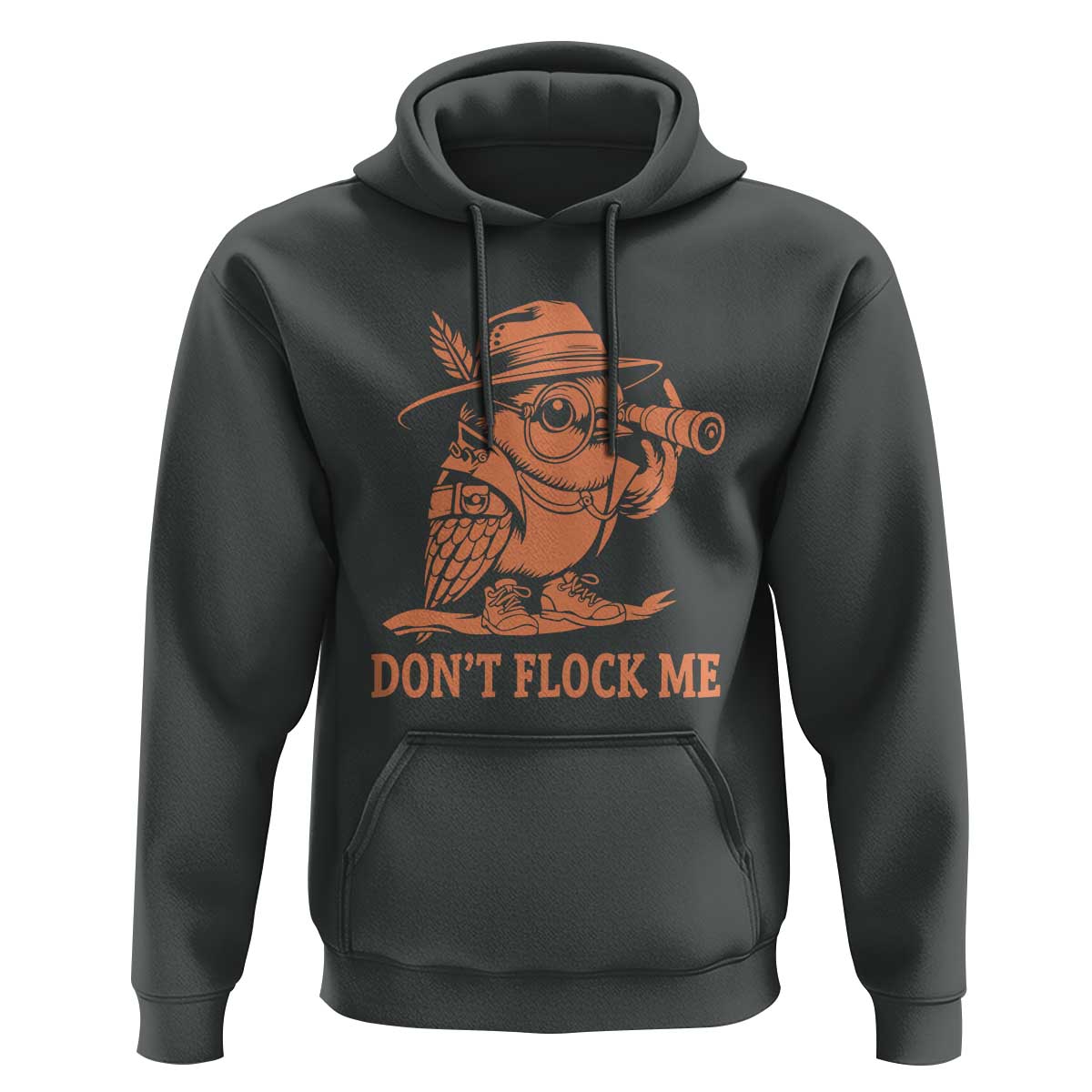 Funny Bird Watching Detective Birdwatcher Hoodie Dont Flock Me
