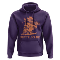 Funny Bird Watching Detective Birdwatcher Hoodie Dont Flock Me